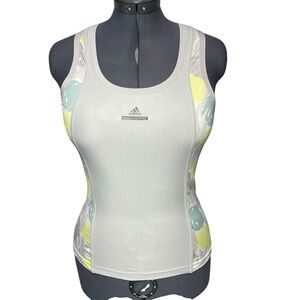 Adidas Roland Garros Stella McCartney Tank Top Shirt Womens S Small Glacial Blue